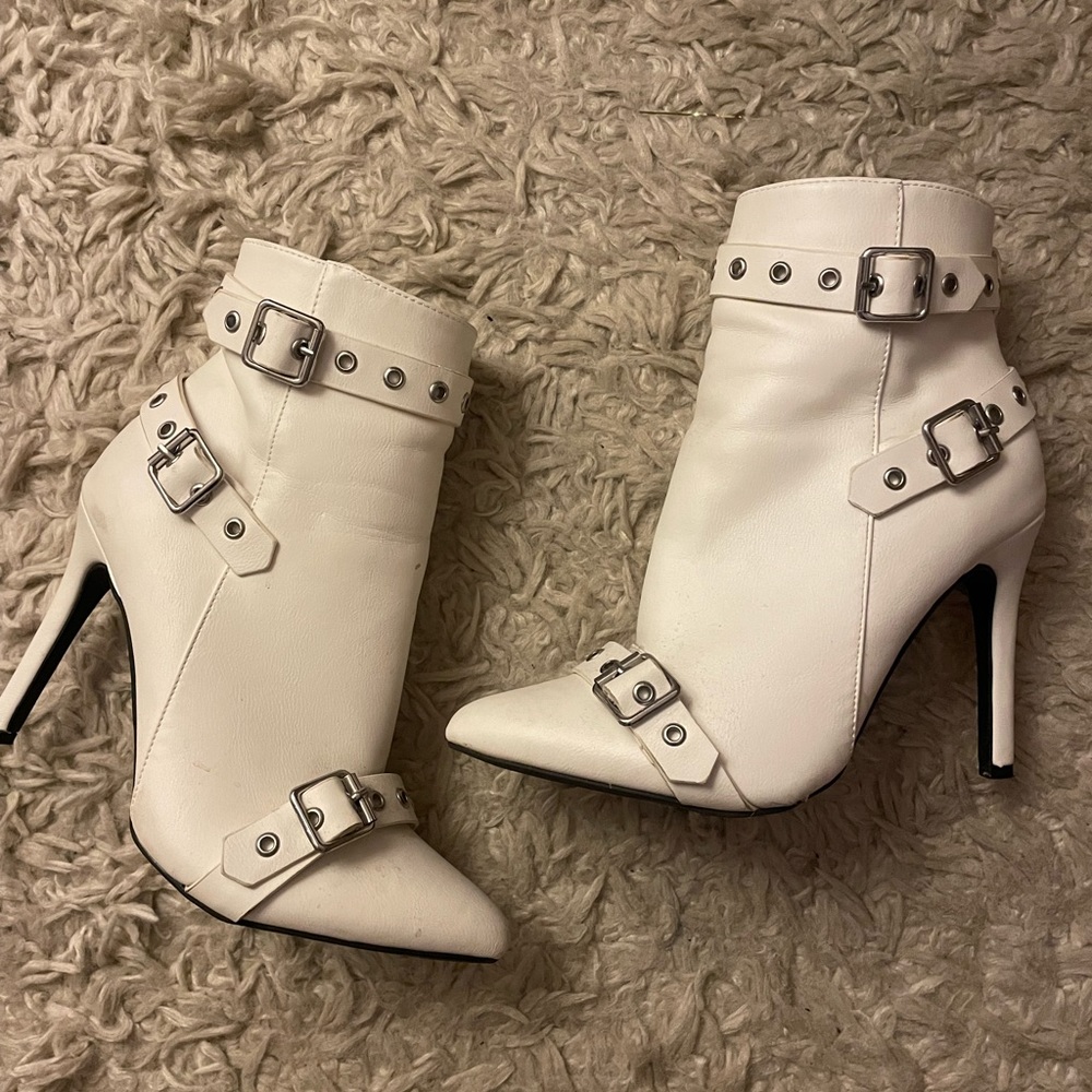 White Booties